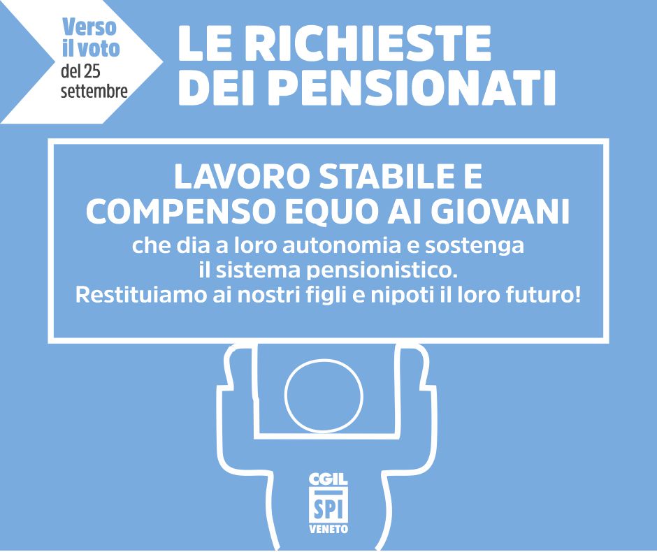 Lavoro stabile e compenso equo per i giovani
