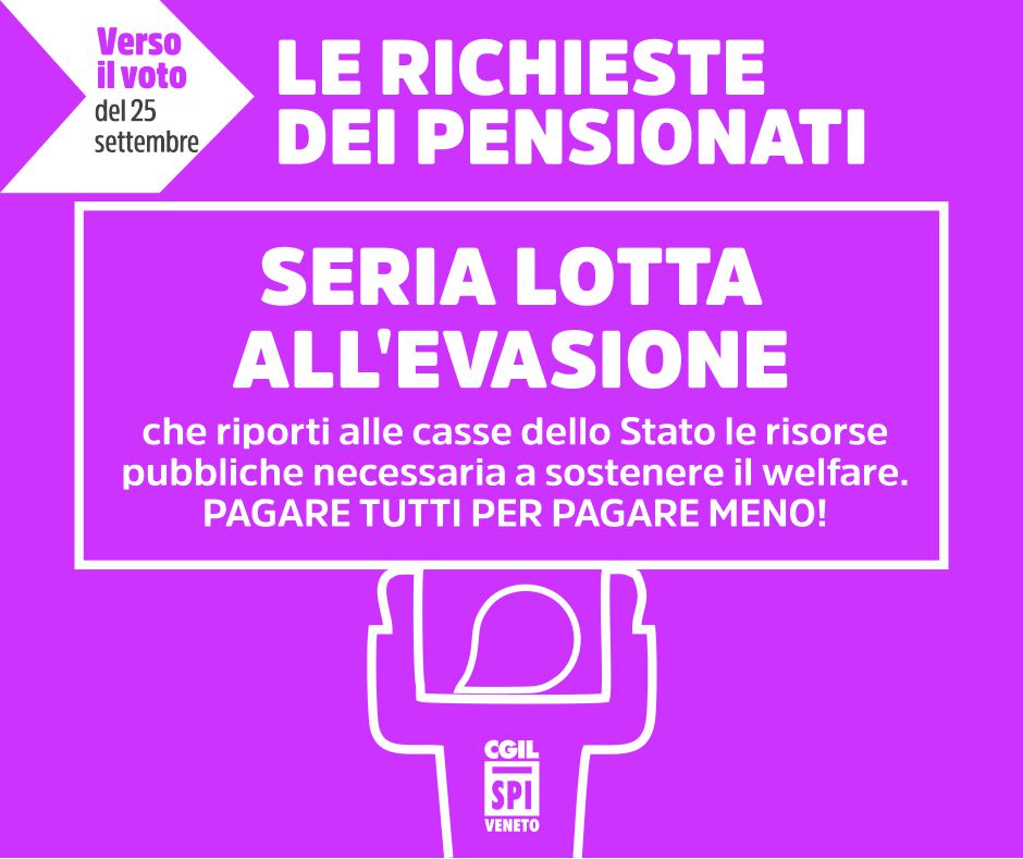 Seria lotta all'evasione
