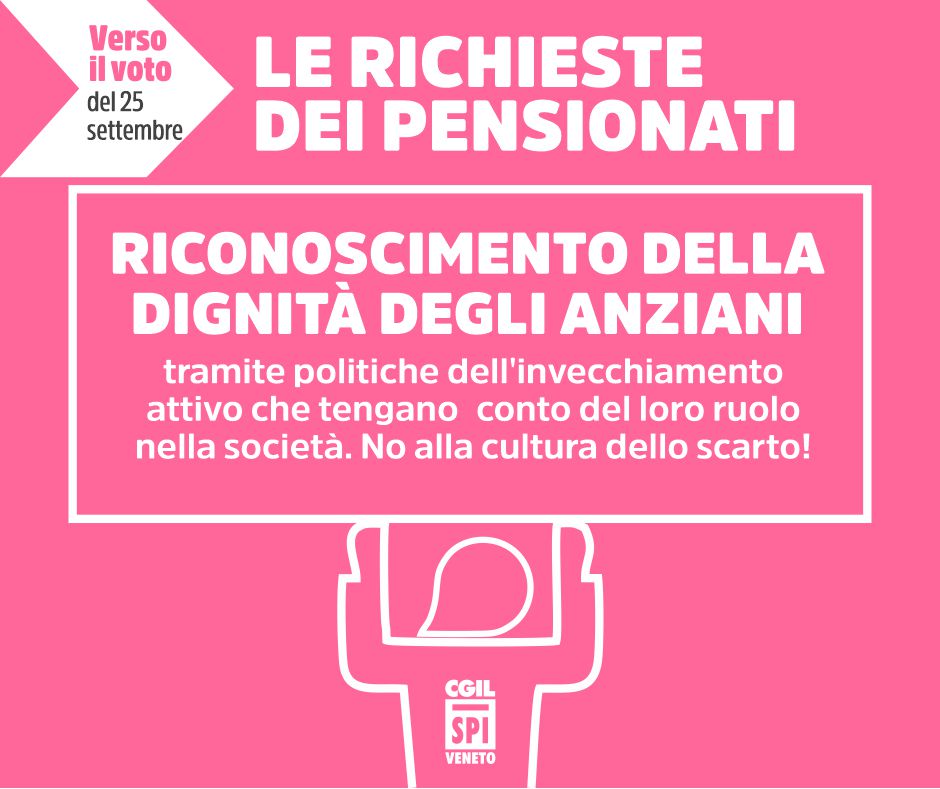 Riconoscimento della dignità degli anziani